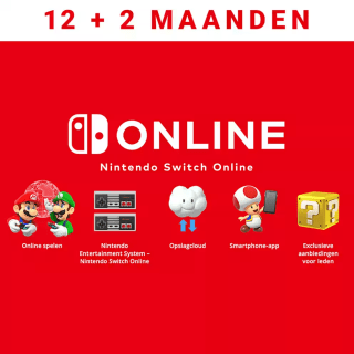 2 extra maanden (60 dagen) als je een Nintendo Switch Online-lidmaatschap afsluit