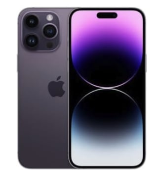 Apple iPhone 14 Pro Max, 256GB, Deep Purple por AR$894,088