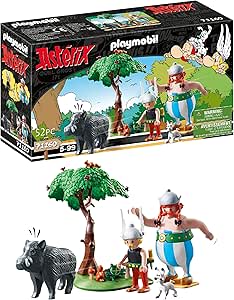 PLAYMOBIL 71160 Astérix La Caza del Jabalí, con Árbol Giratorio, por 14.99€