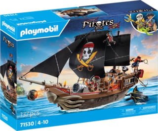 PLAYMOBIL Pirates Groot piratenschip voor €39,95 bij Bol