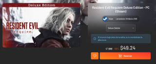 Resident Evil Requiem Deluxe Edition (PC) por $887 | Instant Gaming