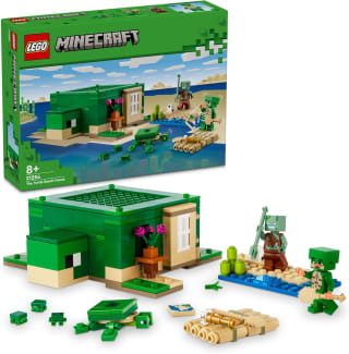 LEGO MINECRAFT 21254 Het schildpadstrandhuis voor €18,29 bij Amazon