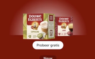 Douwe Egberts koffiecups Dolce Gusto gratis na cashback via Tikkie