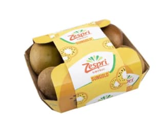 6 pièces de Kiwis SunGold à 4,29€