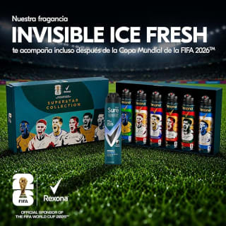 Rexona cofre regalo FIFA World Cup 2026 6x150ml por 14,81€