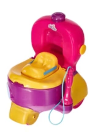 The Bellies Potty Car para muñecas por 7.99€.
