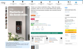 Timbre Ring con Cámara por $1,099 | Oferta Amazon