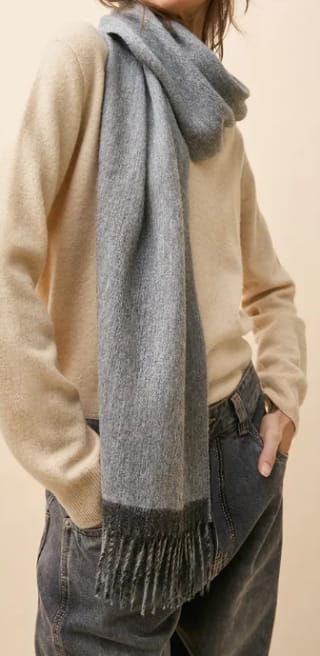 Bufanda Basement 100% Baby Alpaca Hecha en Perú por $39.990