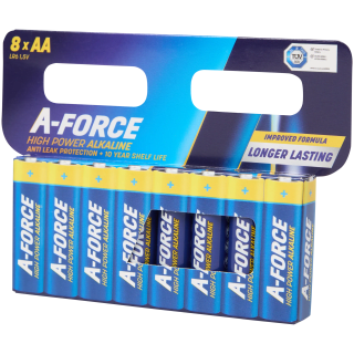 20 stuks A-Force batterijen AA voor 2,49 euro