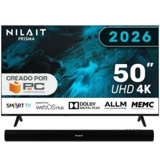 TV Nilait Prisma 50UD7004SWOS 50" + Harmony Sound Barra sonido 30W por 258.99€