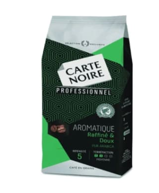 Café en Grains Carte Noire Professionnel Aromatique 1KG à 24,73€