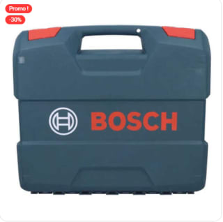 Coffret de transport type L-Case pour perseuse et visseuse - BOSCH à 3,50€