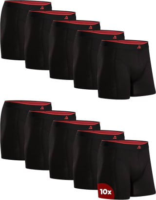 10-Pack DANISH ENDURANCE Bamboe Boxershorts voor €58,95 bij Amazon