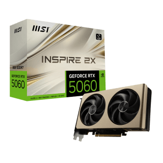Tarjeta Gráfica MSI GeForce RTX 5060 8G INSPIRE 2X por 283,41€