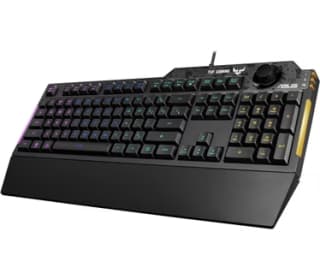 ASUS TUF Gaming K1, gaming toetsenbord voor €34,95 bij Azerty