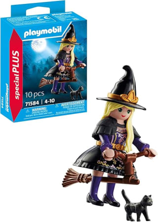 Playmobil Bruja con Escoba por $59 | Amazon