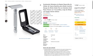 Maquinilla de Afeitar Sendowtek Doble Filo por $179 | Oferta Amazon