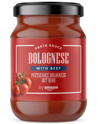 Salsa Para Pasta Boloñesa, 420g by Amazon por 2.34€