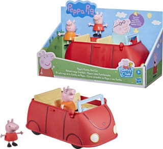 Peppa Pig familie rode auto voor €7,99 bij Bol
