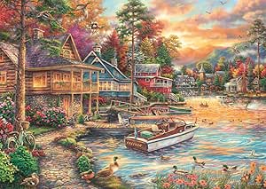 Schmidt Spiele Chuck Pinson-Puzzle (1000 Piezas), diseño de Orilla en Oro, por 6.30€