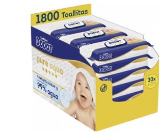 Dodot Pure Aqua 1800 Toallitas por 46,99€