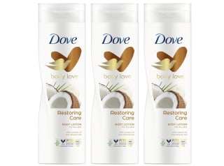 Dove Body Love Loción Corporal Hidratante Restoring Care 3x 400ml por 13,29€
