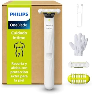 Philips OneBlade Intimate, Cuidado Íntimo, Recorta y Afeita por 34.99€