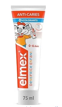 Dentifrice Bébé et jeune enfant ELMEX à 3,41€