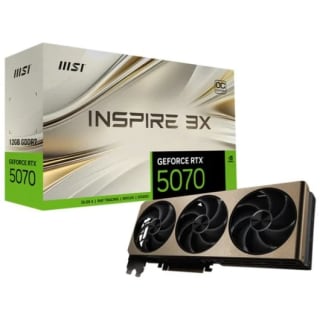 MSI GeForce RTX 5070 INSPIRE 3X OC 12GB GDDR7 por 589,90€
