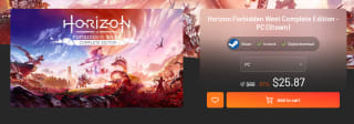 Horizon Forbidden West Complete Edition (PC) por $462 | Instant Gaming