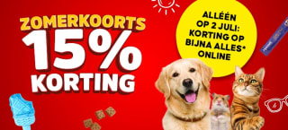 15% korting op bijna alles bij Pets Place