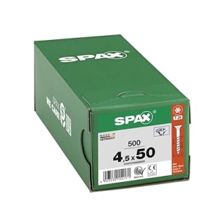 SPAX Uni. Schroef WIROX 4.5 x 50 T20 T-Star Plus BOX (500x) voor €15,04 bij Amazon