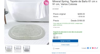 Tapete de Baño 61x91cm por $199 | Oferta Costco