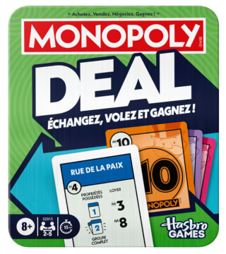 Jeu de Cartes Monopoly Deal - Boîte en Métal à 6,99€