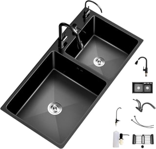 Fregadero de Cocina MUZENS 80x45 cm por $1,198 | Oferta Amazon