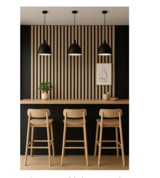 Lot de 3 Panneau Acoustique Décoratif Ecowall Acoustic chêne cérusé 91 à 46,68€