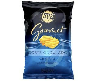 Lay's Gourmet Onduladas Patatas Fritas Con Sal 150 Gr por 1,81€
