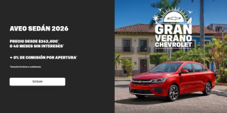 Chevrolet Aveo Sedan TM 2026 por $262,800