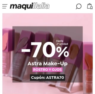 -70% de Descuento en la Segunda Unidad Astra-Make Up.