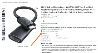INIU USB C to HDMI Adapter 4K@60Hz dmv coupon voor 6,68 euro