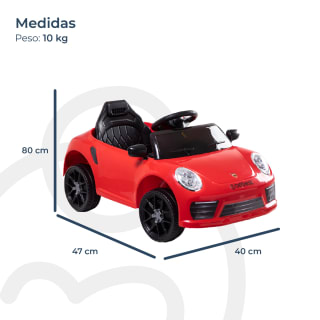 Auto a Batería Rojo Marca BEBESIT. Niños 3 a 7 años $41.994 Solo en abc.cl