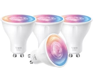 TP-Link Tapo L630 - Wit en Gekleurd Licht - GU10 - 4-pack voor €29,90 bij Amazon
