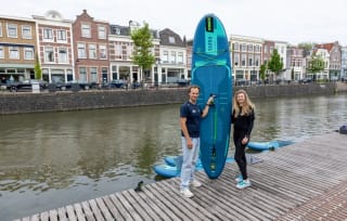 Gratis sup-les en de natuur schoner maken in Zoetermeer, Lemmer, Veenendaal