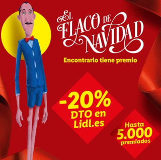 20% descuento en todas tus compras en Lidl sin pedido minimo