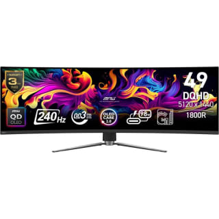 Monitor MSI MPG 491CQPX QD-OLED 49" QD-OLED UltraWide Dual QHD 240Hz Curva por 849€