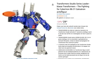 Transformers: Legacy Generations Series - Leader Galvatron voor €29,99 bij Amazon