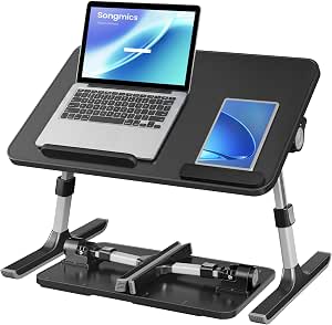 Support PC portable Songmics avec tiroir - réglable en hauteur à 22,49€