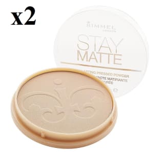 2 Unidades de Polvos matificantes RIMMEL LONDON Stay Matte Powder por 5.42€