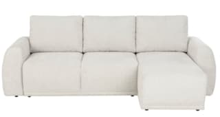 Canapé d'angle beige convertible 4 place ALLISON à 699€