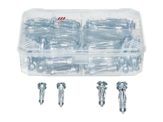 PARKSIDE Metal Hollow Wall Anchors - 95 Pieces